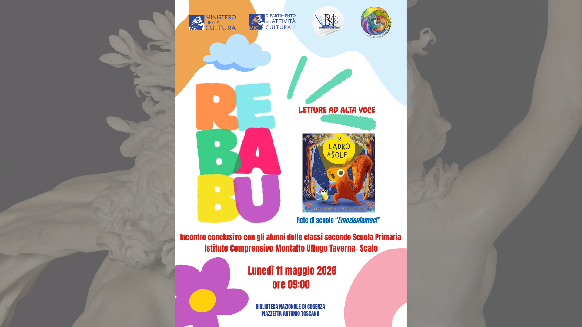 Rebabu Books alla Biblioteca Nazionale di Cosenza - 5° appuntamento